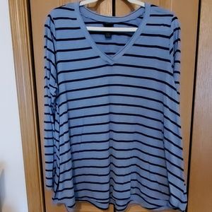 Rue + Long Sleeved Tee sz 1x